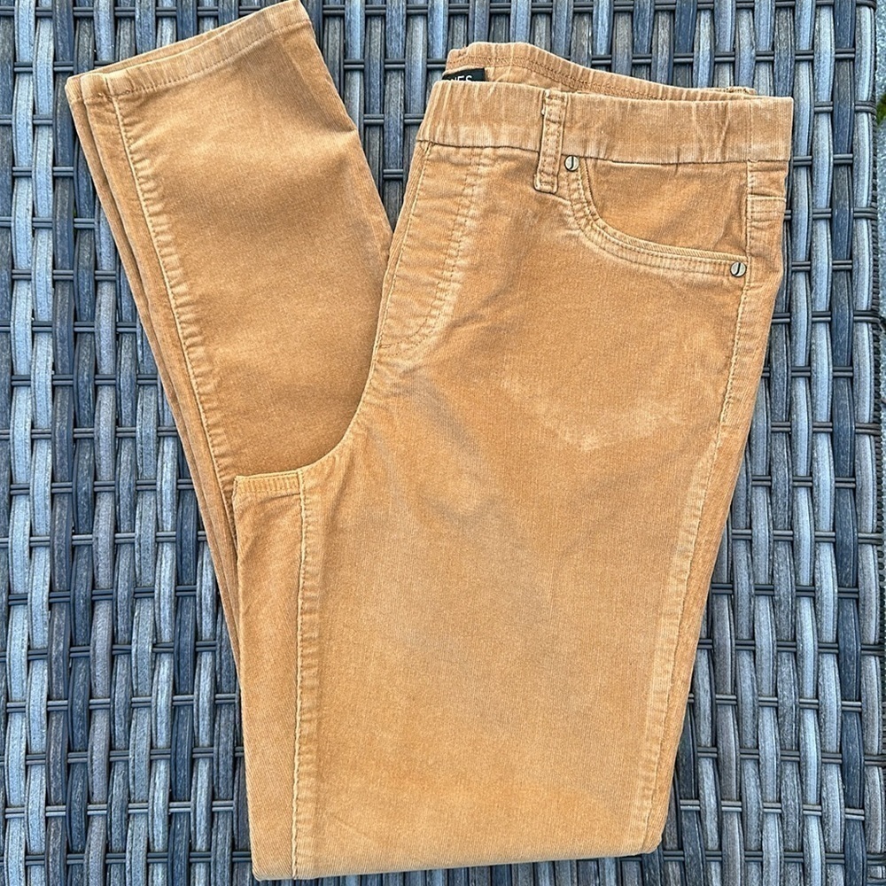 JONES NEW YORK Astor Pull On Classic Stretch Corduroys - Camel